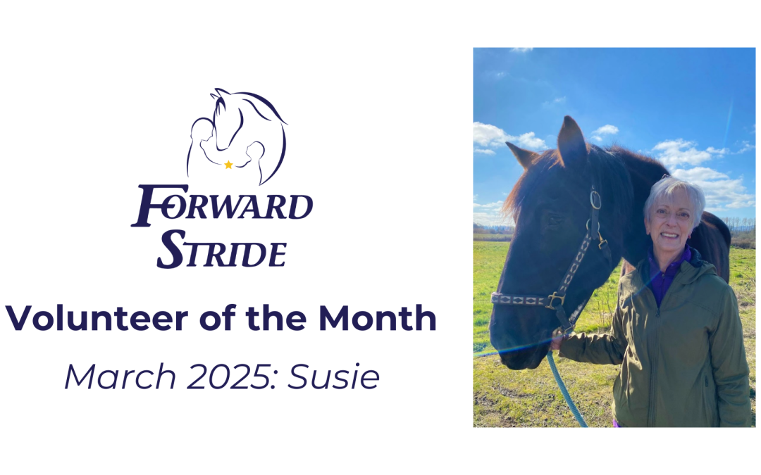 March Volunteer of the Month: Susie