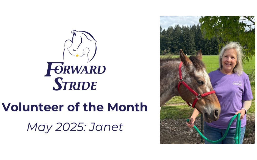 May Volunteer of the Month: Janet