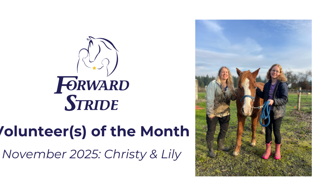 November Volunteer(s) of the Month: Christy & Lily