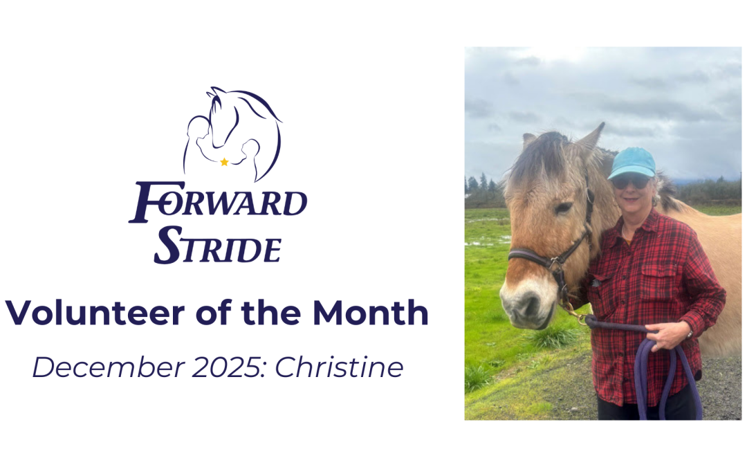 December Volunteer of the Month: Christine