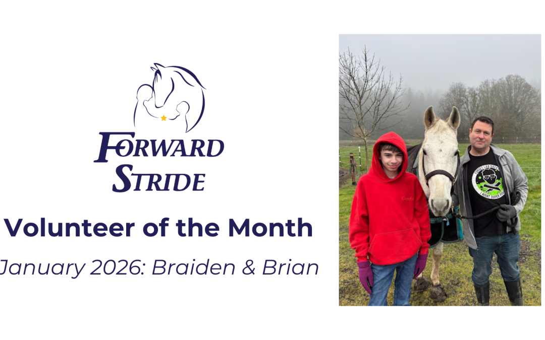 January Volunteer(s) of the Month: Braiden & Brian
