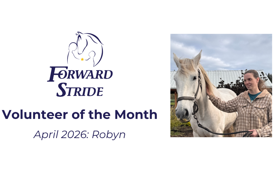 April Volunteer of the Month: Robyn
